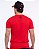 Camiseta vermelha faixa gel capa loka branco - Imagem 3