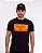 Camiseta preta fundo capa loka laranja - Imagem 1