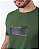 Camiseta verde musgo estampa preta - Imagem 2
