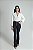 Calça Boot Cut Esther - Jeans Escuro - Imagem 1