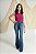 Calça Flare Perla - Jeans Médio - Imagem 1