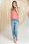 Calça Cigarrete Paula - Jeans Claro - Imagem 1