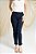 Calça Cigarrete Paula - Jeans Escuro - Imagem 2