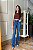 Calça Boot Cut Melissa - Jeans Médio - Imagem 1