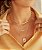 Choker laminado ouro 18K - escolha a espessura - Imagem 3