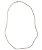 Choker riviera cristal prata 925 com ródio - Imagem 1