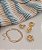 Argola Cecilia ouro 18K - Imagem 4
