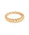 Anel Twist prata e ouro 18K - Imagem 4