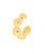 Piercing de bolinhas ouro 18k - Imagem 1