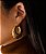 Argola Shell ouro 18K - Imagem 4
