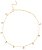 Choker dots prata com ouro 18k - Imagem 1