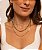 Choker dots prata com ouro 18k - Imagem 2