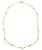 Choker dots corações em prata com ouro 18K - Imagem 1