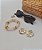 Brinco Organic ouro 18K - Imagem 4