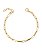 Pulseira Cartier Blair em prata com ouro 18K - Imagem 1