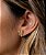 Brinco Heart Bold ouro 18K - Imagem 3