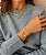 Bracelete Citrino em prata com ouro 18K - Imagem 6