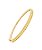 Bracelete Citrino em prata com ouro 18K - Imagem 2