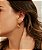 Ear hook cristal em prata e ouro 18K - Imagem 2