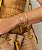 Pulseira soda cap prata e ouro 18K - Imagem 1