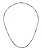 Choker riviera rainbow prata 925 com ródio - Imagem 1