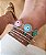 Pulseira Riviera rainbow de 3 garras em prata 925 e ródio - Imagem 4