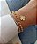 Pulseria Riviera Cristal de 3 garras em prata e Ródio - Imagem 3