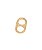 Mini Soda Cap cravejada ouro 18K - Imagem 1