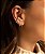Ear hook cristal em prata e ródio - Imagem 2