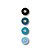 Disco de Lixa Sof-Lex Pop On Azul C/30un - 3M - Imagem 1