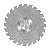 Disco Diamantado Serrilhado 7/8 22x0,20mm - American Burrs - Imagem 1