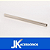 Perfil U Barra 3 Metros  Vidro 10, 12 e 16mm  Inox Polido ou Escovado - Imagem 2