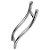 Puxador S INOX ESCOVADO  25x450x300 - Imagem 4
