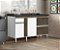 Gabinete Madeira Avelato/Branco 31031 1.44MT - Imagem 1