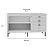 Gabinete Madeira Branco 33231 1.44MT - Imagem 2