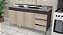 Gabinete Madeira Castanho/Carvalho 00331516 1.44MT - Imagem 1