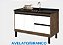 Gabinete Madeira Avelato/Branco 33821 1.14MT - Imagem 1