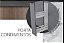 Gabinete Madeira Preto fosco 34032 1.44MT - Imagem 4