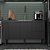 Gabinete Madeira Preto fosco 34032 1.44MT - Imagem 1