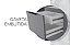 Gabinete Madeira Preto fosco 34032 1.44MT - Imagem 5