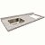 Pia granito Arabesco Cuba funda/sobreposta/acabamento duplo C/parte seca e corte cooktop 4/5 bocas 2.00MT 089500 - Imagem 1