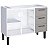 Gabinete aço branco 1.17MT 02721 - Imagem 4