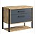 Kit gabinete e Cuba 0,80MT Antiqua/Azul  349800 - Imagem 2