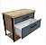 Kit gabinete e Cuba 0,80MT Antiqua/Azul  349800 - Imagem 4
