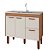 Gabinete Madeira Freijo/Off white 410141 0.94MT - Imagem 1