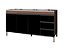 Gabinete Madeira Castanho/Preto/Preto 0033215 1.44MT - Imagem 1