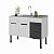 Gabinete Madeira Branco/Preto 00722 1.14MT - Imagem 1