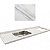 Pia Marmore branco Cuba funda/sobreposta/acabamento duplo Parte seca e corte cooktop 4/5 bocas 1.80MT - Imagem 1