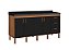 Gabinete Madeira Avelato/Preto 472442 1.74MT - Imagem 1