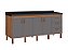 Gabinete Madeira Avelato/Cinza 472544 1.94MT - Imagem 1